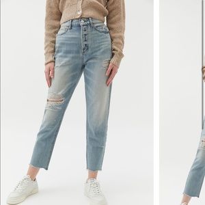 Straight leg urban jeans